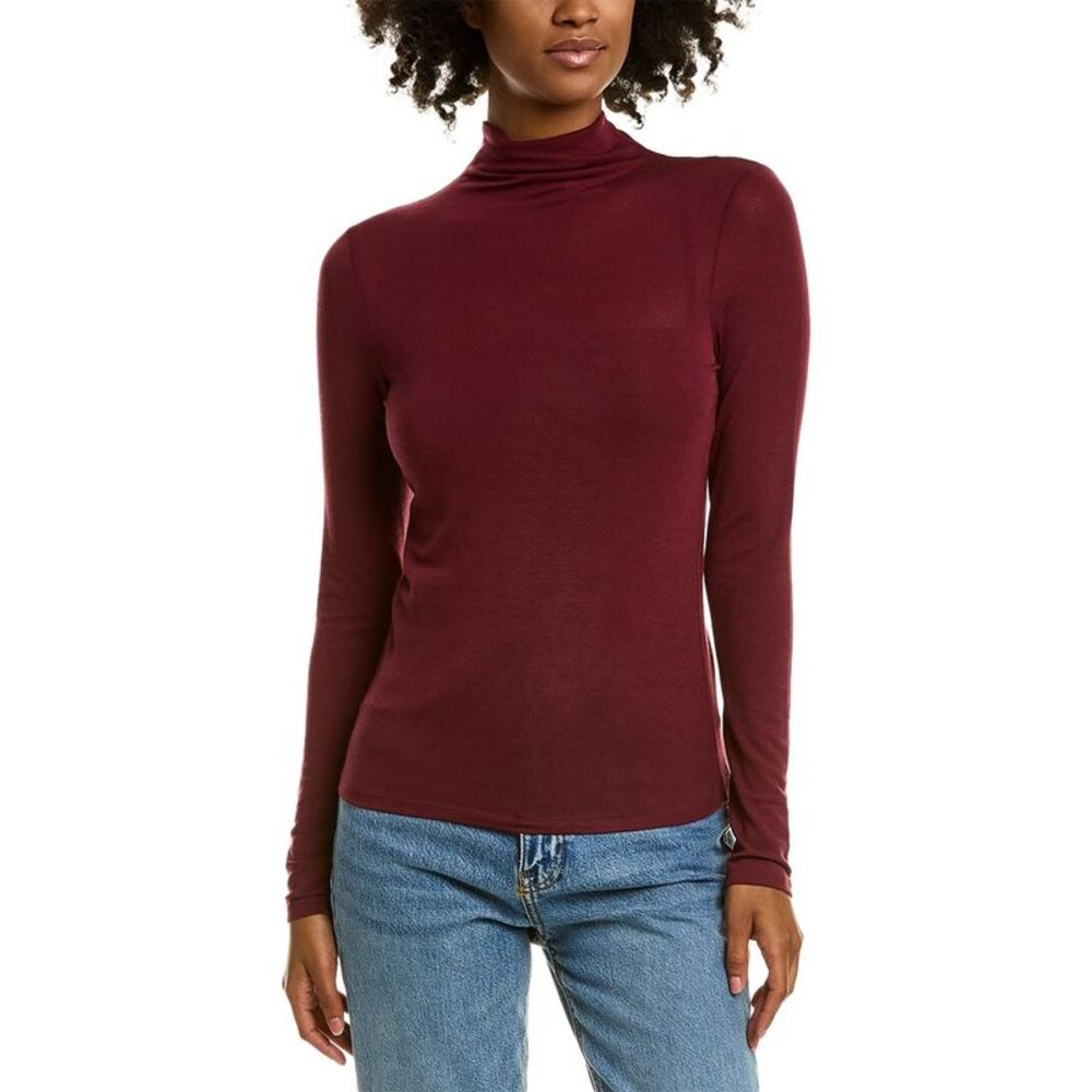 Vince Double Layer Wool-Blend Top